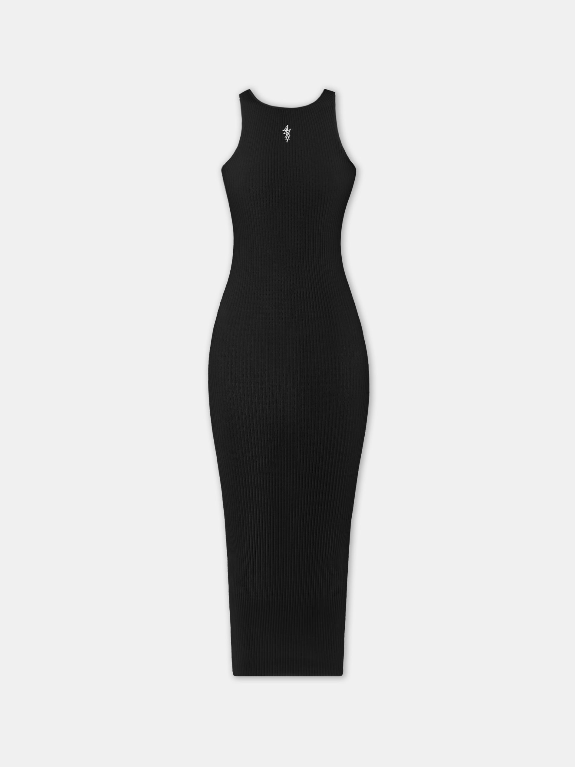 Product WOMEN - WOMEN'S AMIRI STACKED MAXI DRESS - Black featured image