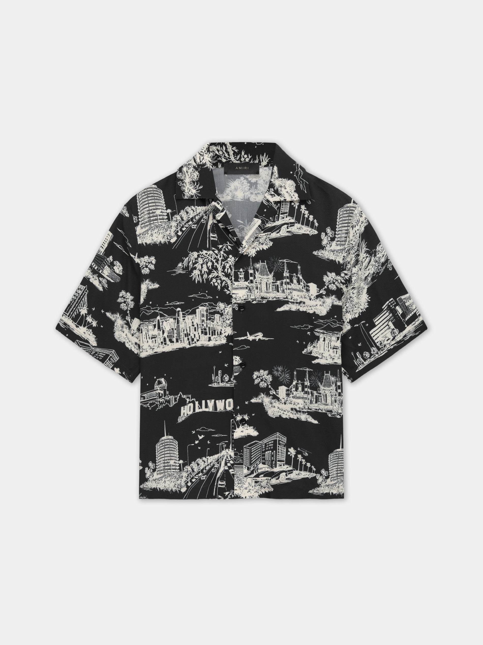 Product LA LANDMARK CAMP SHIRT - Black featured image