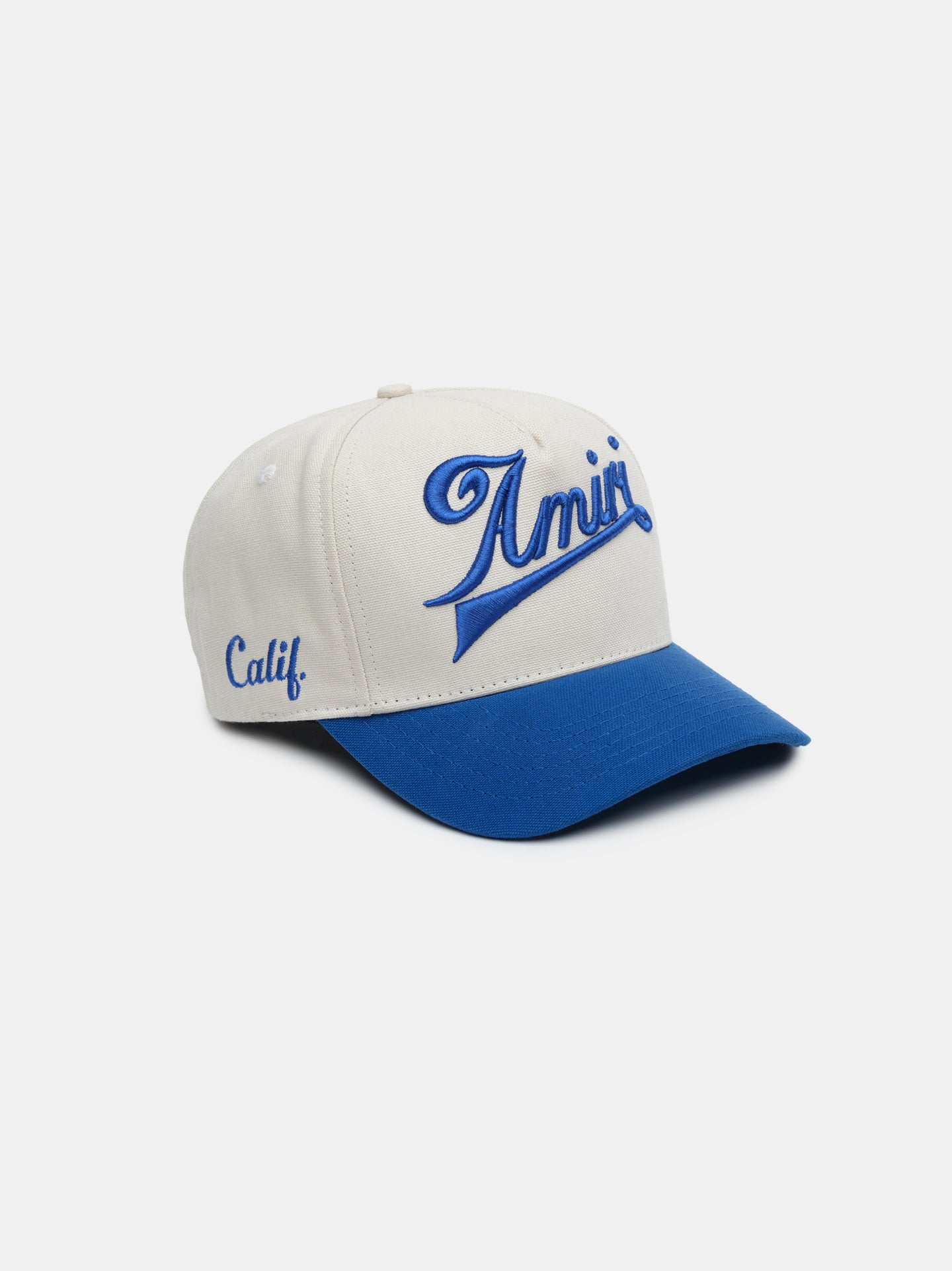 AMIRI TWO TONE CANVAS HAT - True Blue