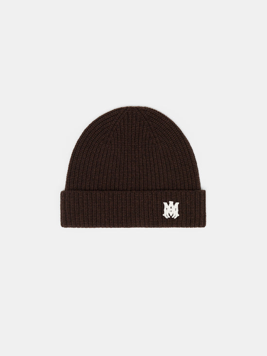 WOMEN - WOMEN'S MA BEANIE - Dark Brown - AMIRI