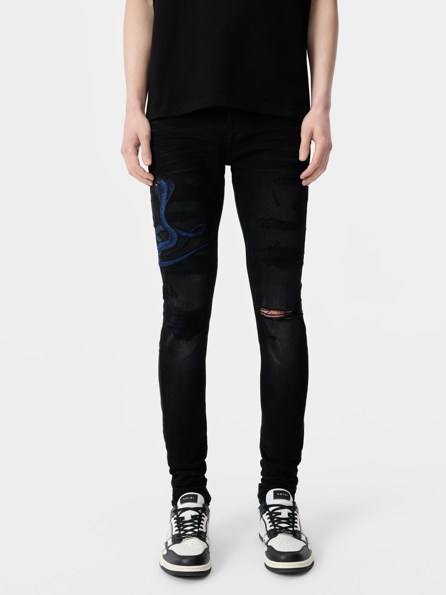 BLUE POISON ARCHIVAL JEAN - Aged Black