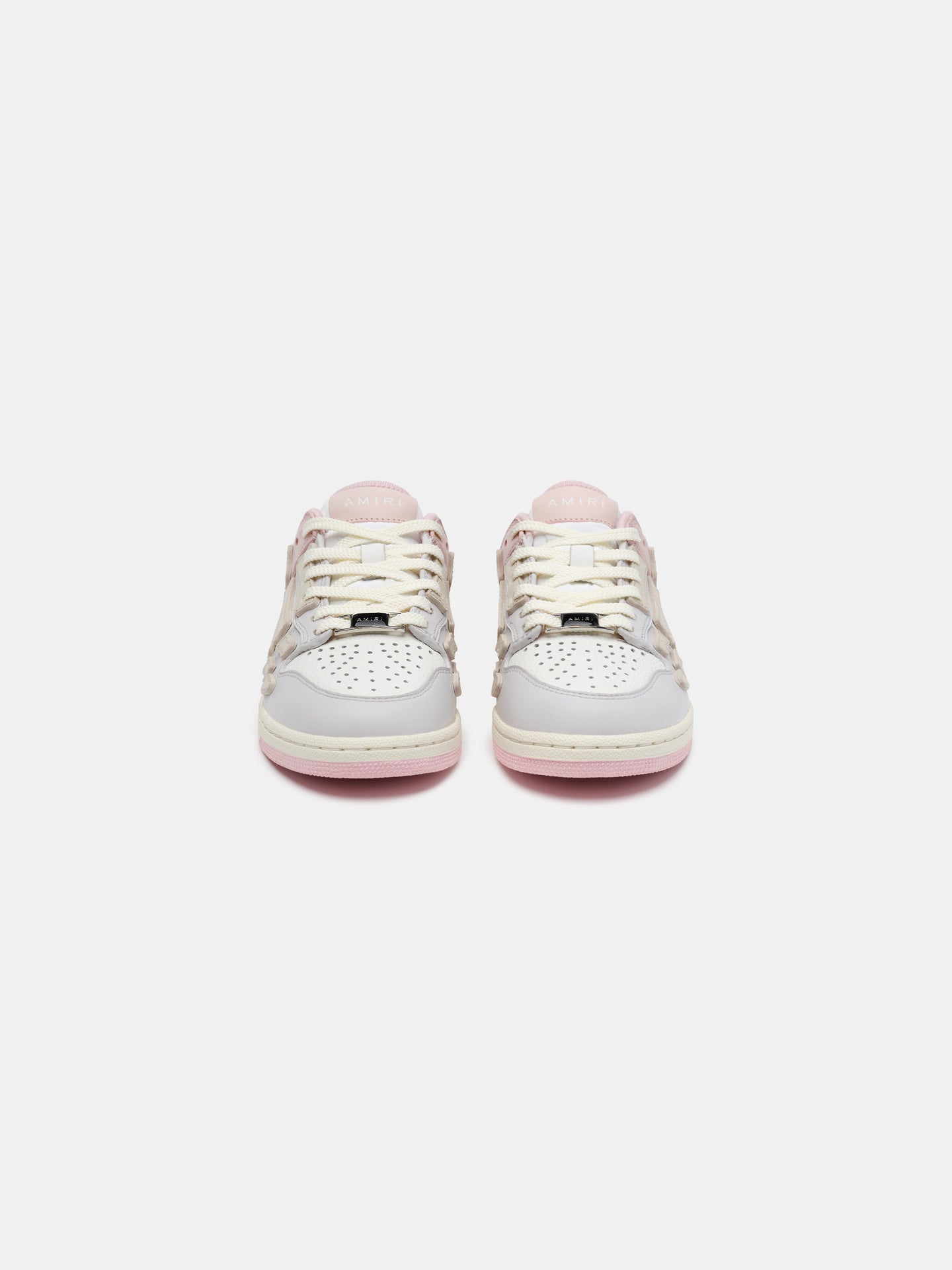 KIDS - KIDS' TWO-TONE SKEL TOP LOW - Pink White Grey