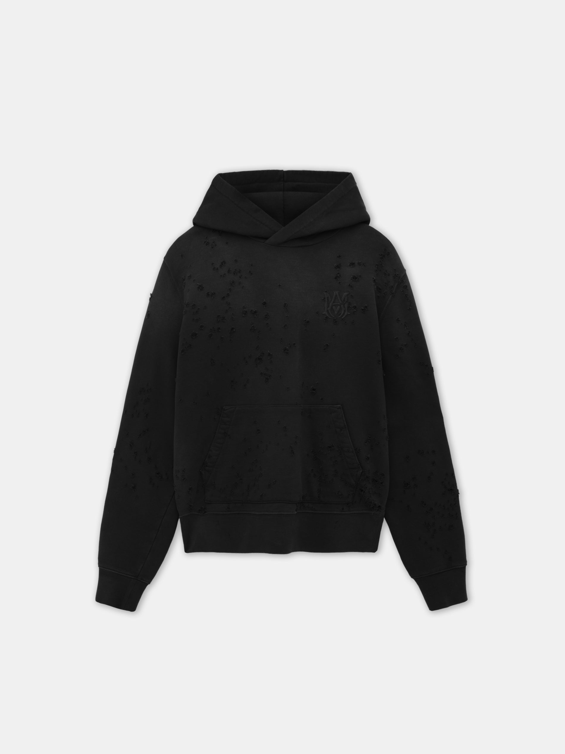 Product MA SHOTGUN EMBROIDERED HOODIE - Black featured image