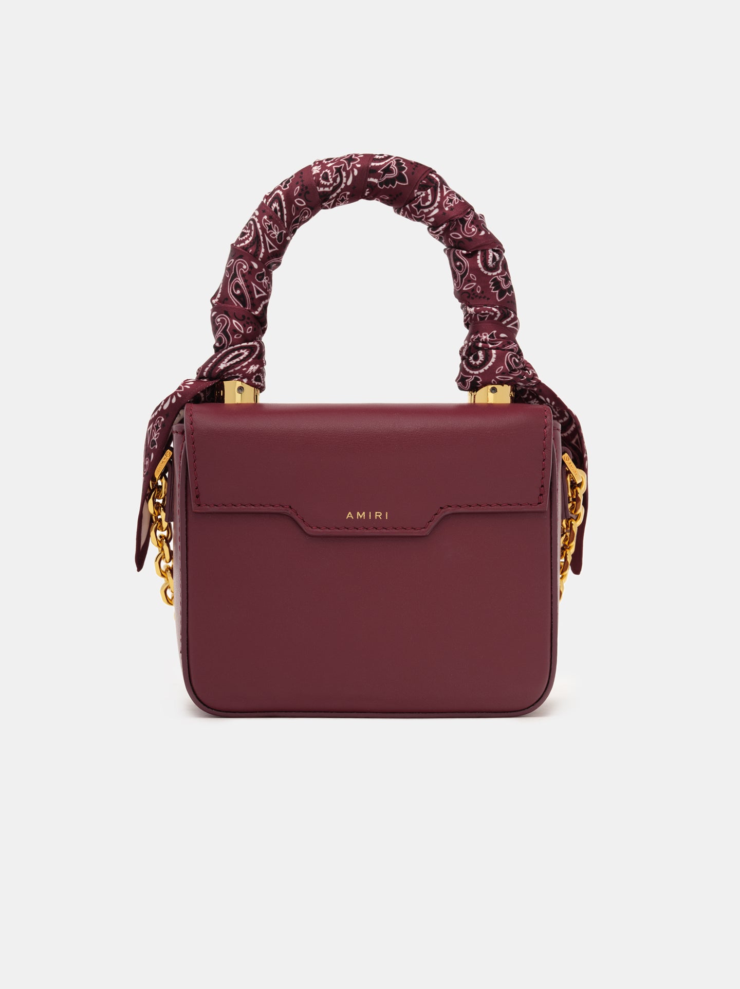 WOMEN - WOMEN'S MICRO MA BAG WITH CHAIN HANDLE - Burgundy