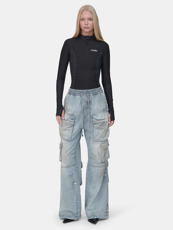 WOMEN - WOMEN'S CARGO JEAN - Perfect Antique Indigo - AMIRI