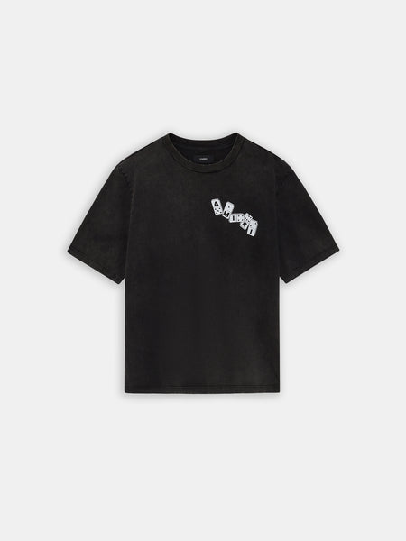 AMIRI DOMINO TEE - Black