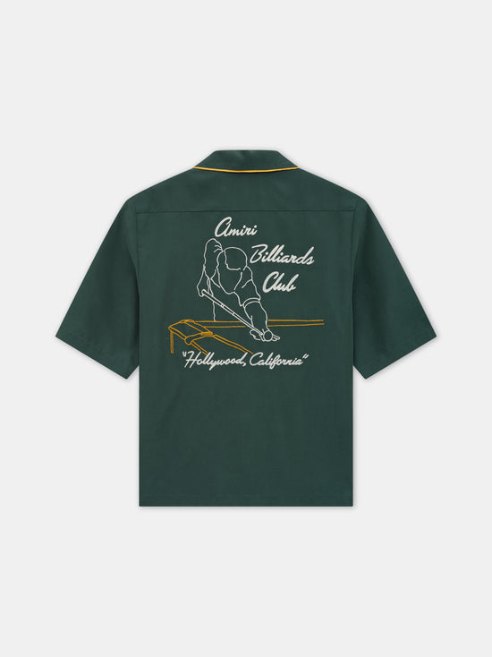 BILLIARDS CLUB CAMP SHIRT - Evergreen