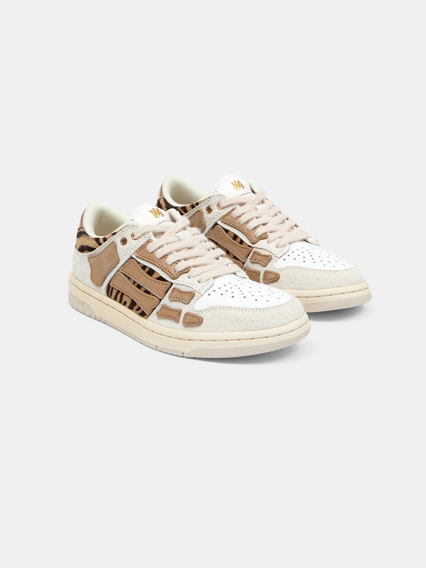 WOMEN - WOMEN'S ZEBRA SKEL TOP LOW - Birch - AMIRI