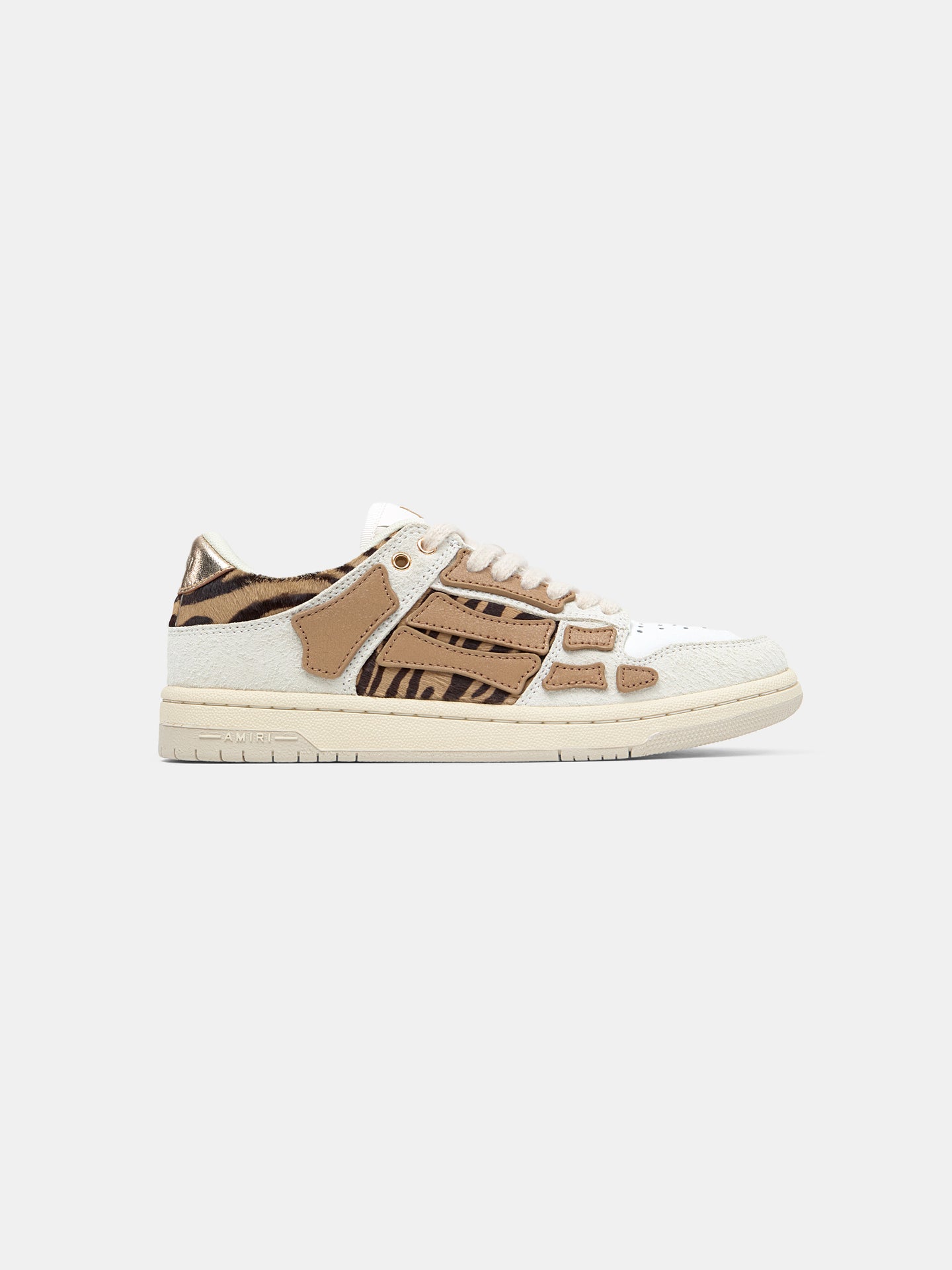 WOMEN - WOMEN'S ZEBRA SKEL TOP LOW - Birch - AMIRI