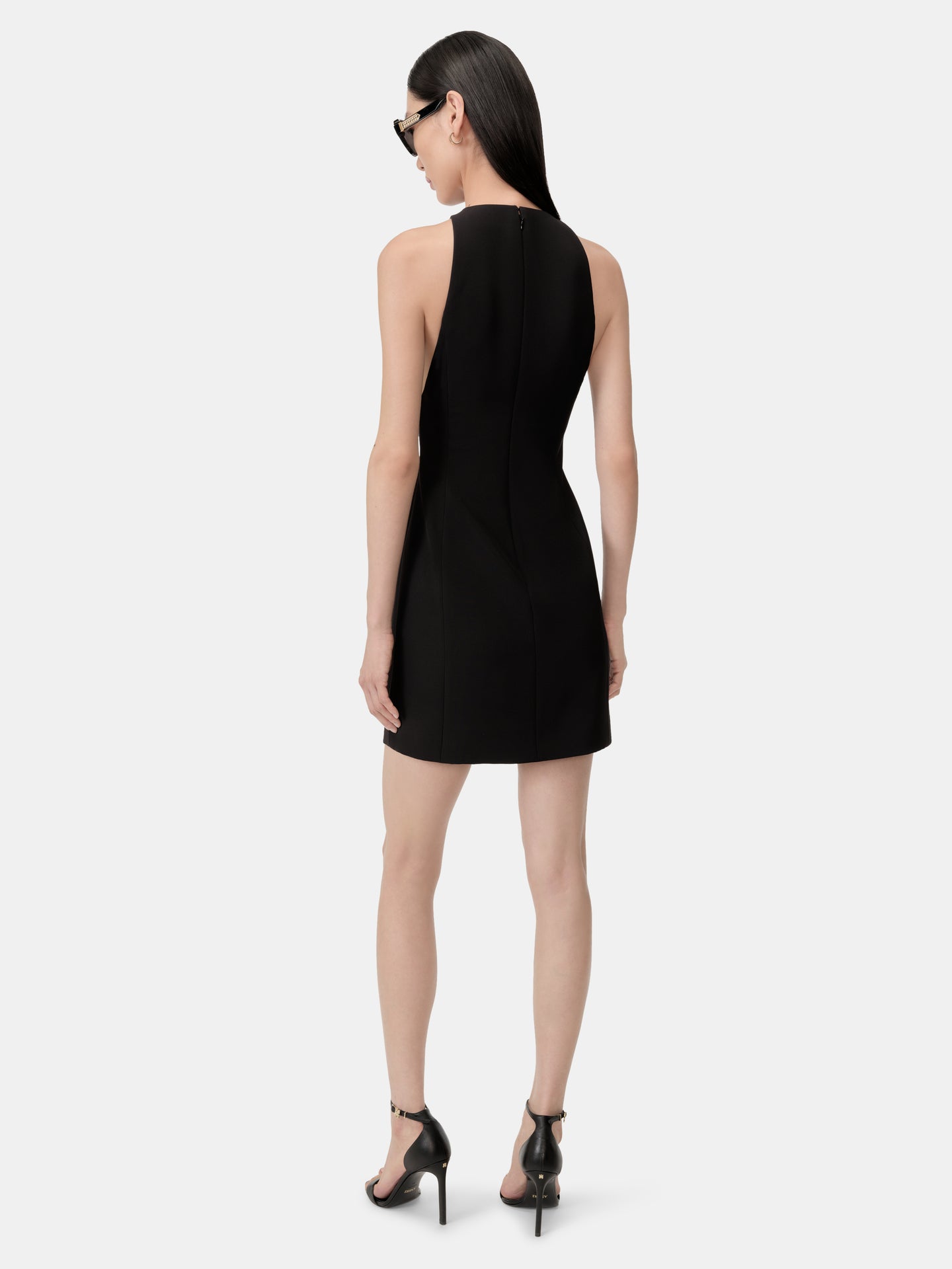 WOMEN - WOMEN'S SLIT MINI DRESS - Black - AMIRI