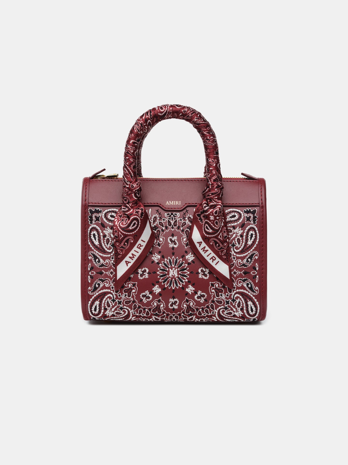 WOMEN - WOMEN'S BANDANA MICRO TRIANGLE BAG - Deep Red