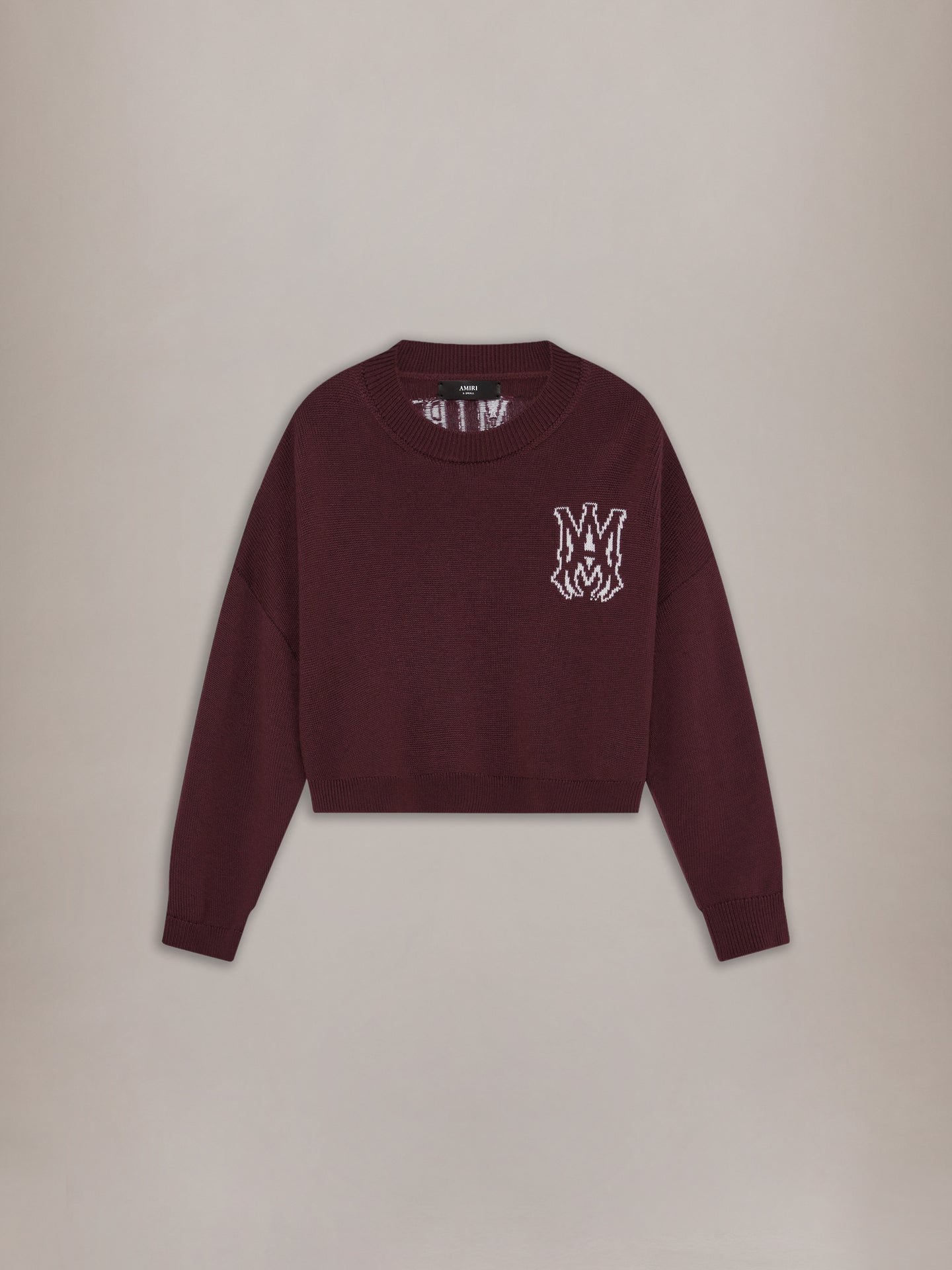 WOMEN - WOMEN'S MA CREW - Aged Port - AMIRI