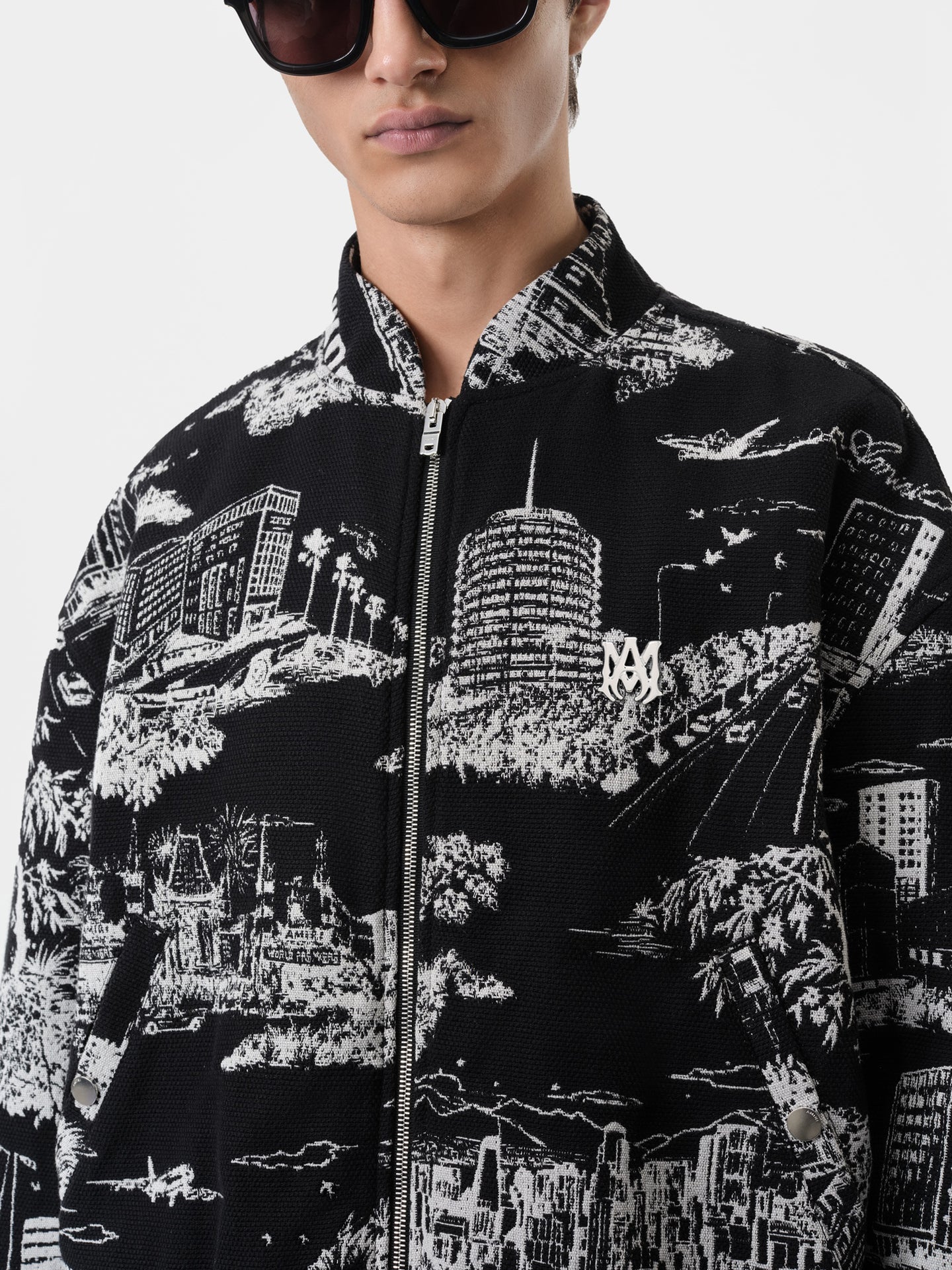 LA LANDMARK TAPESTRY BOMBER - Black