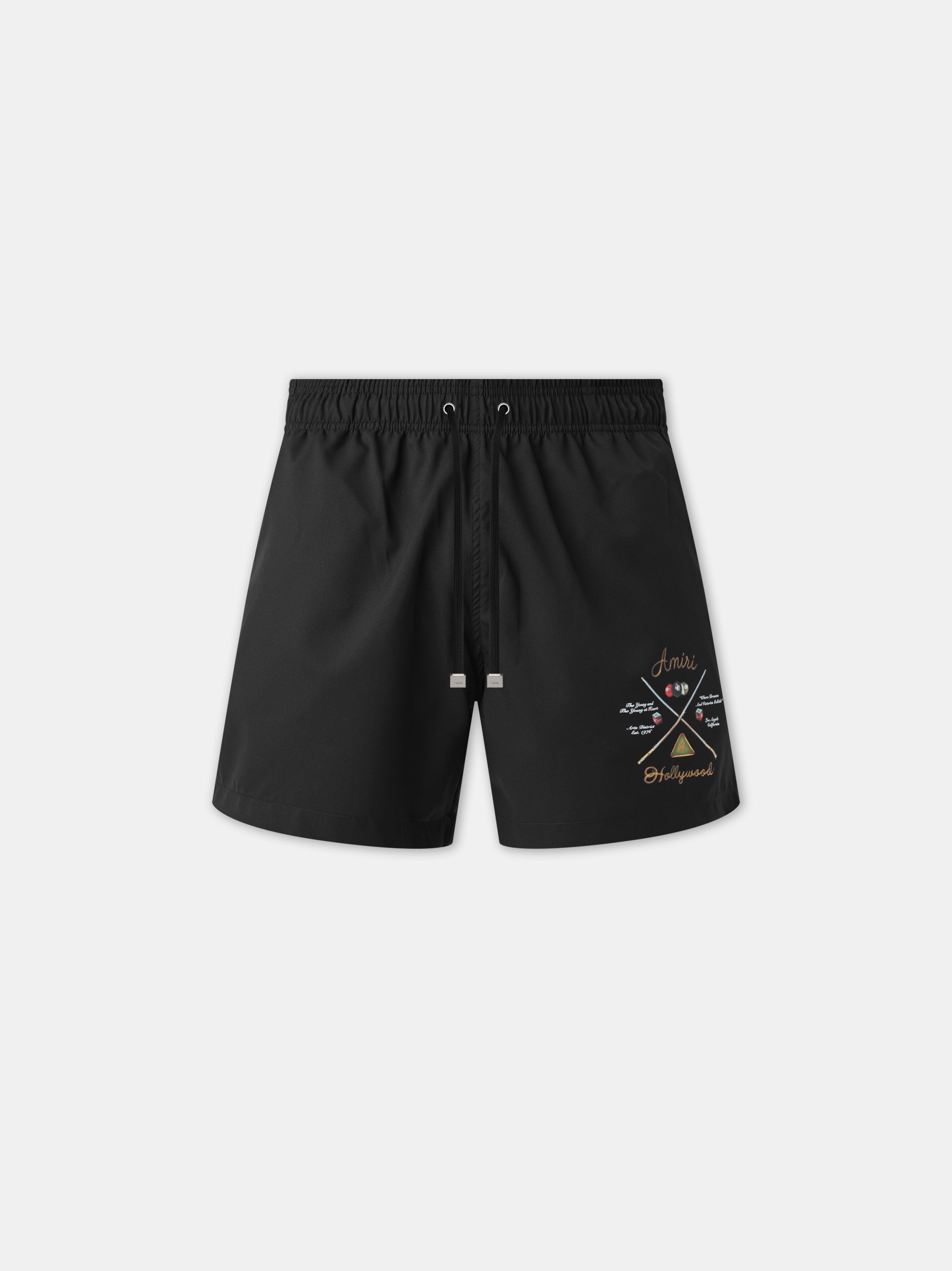 Product AMIRI POOL CUE SWIM TRUNK - Black featured image