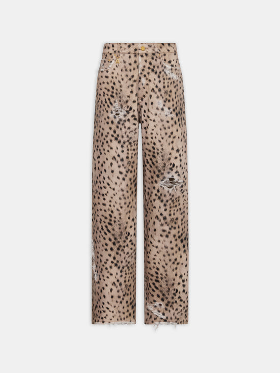 WOMEN - WOMEN'S DEER CARPENTER JEAN - Dark Brown - AMIRI