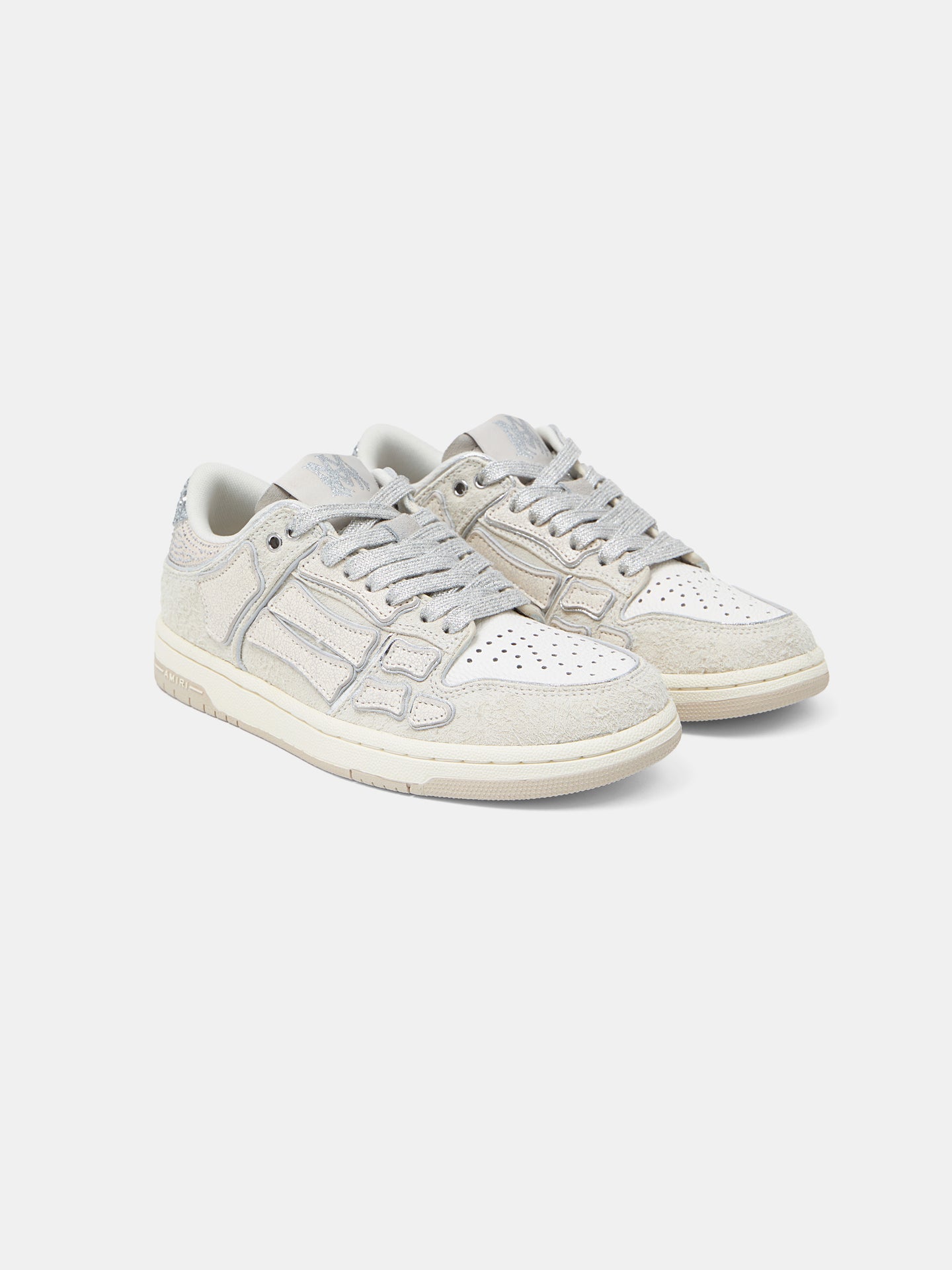 WOMEN - WOMEN'S GLITTER SKEL TOP LOW - Alabaster - AMIRI