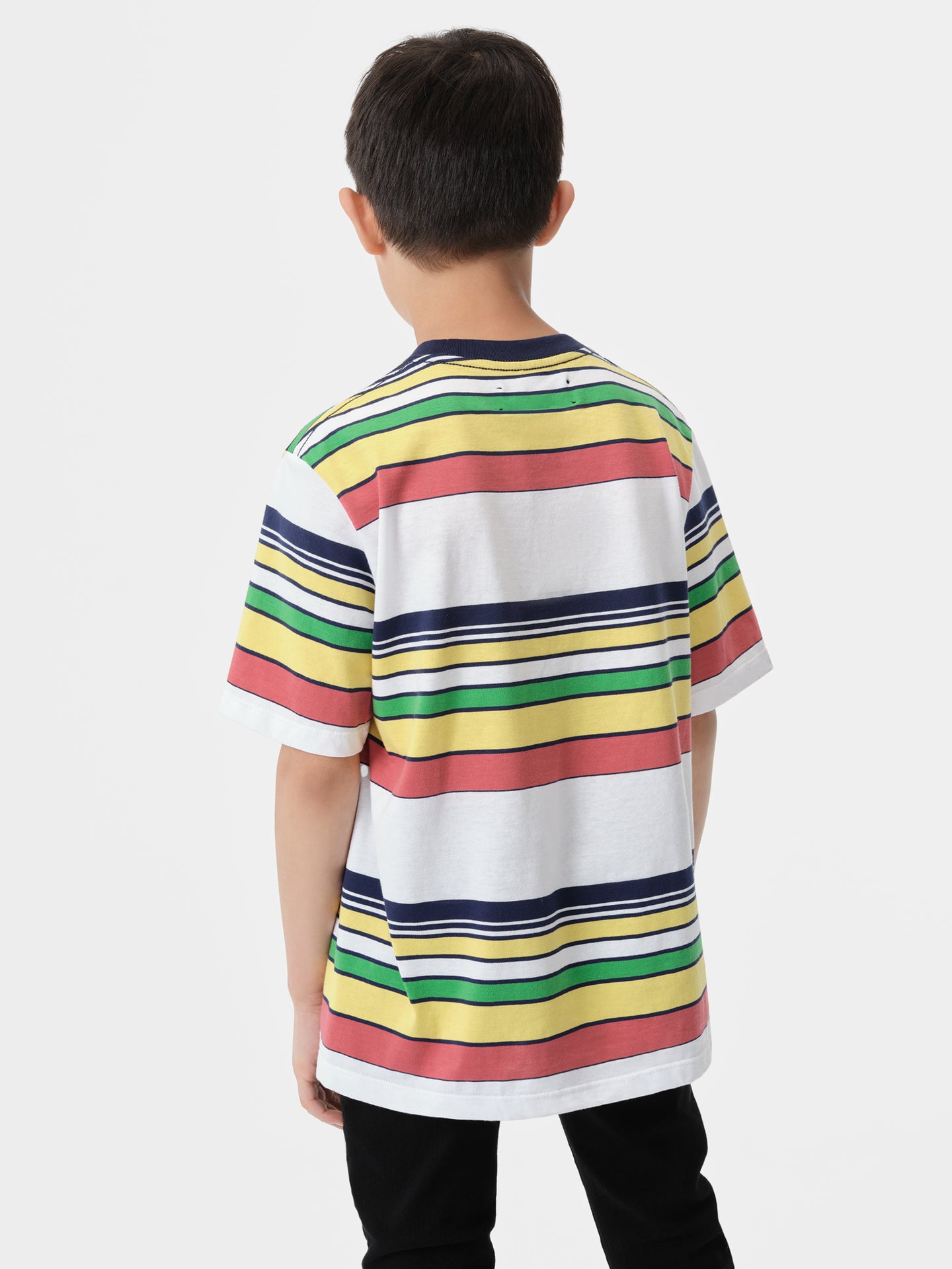 KIDS - KIDS' MA BAJA STRIPE TEE - Blue Multi