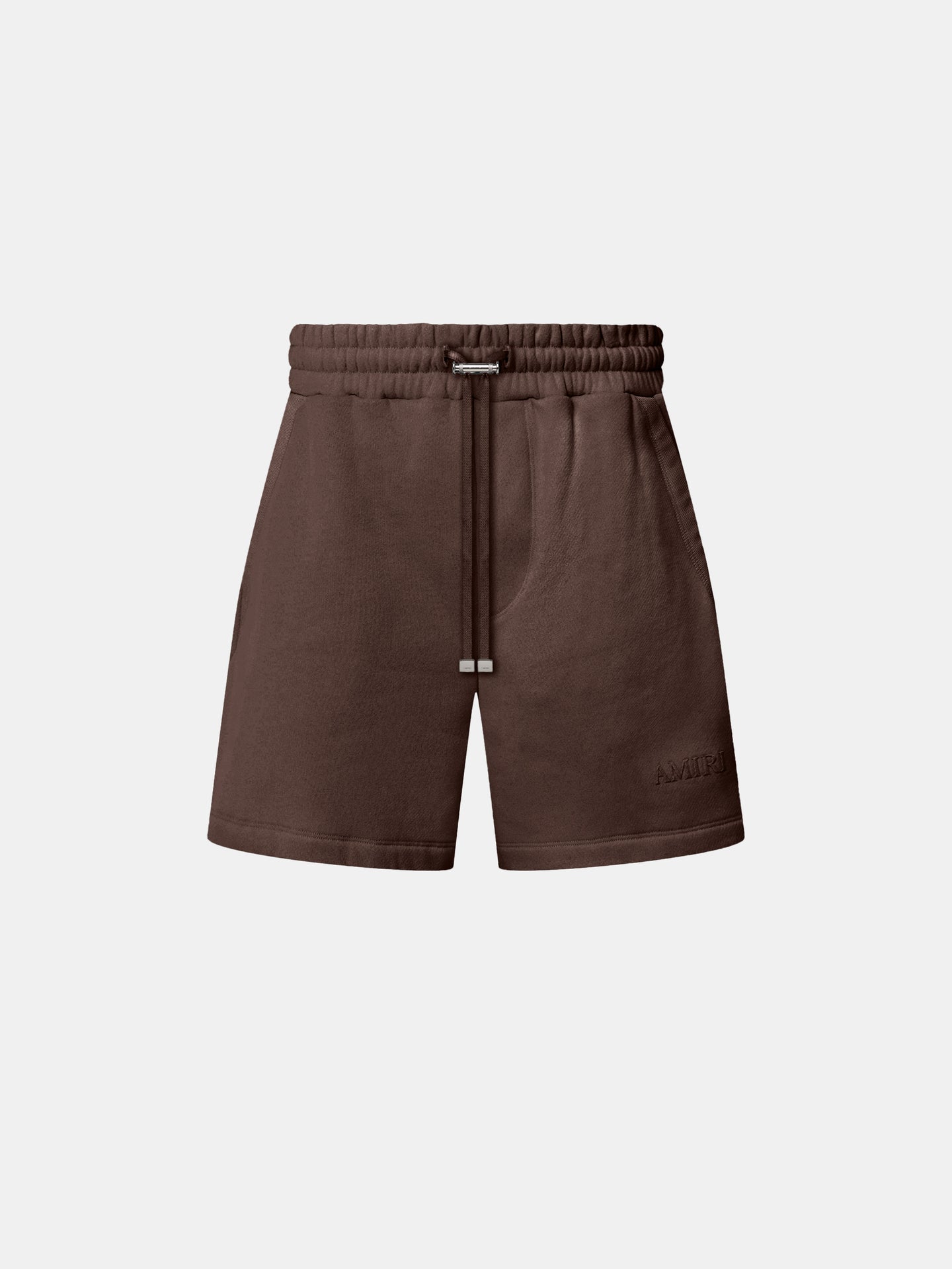 AMIRI EMBROIDERED SHORT - WALNUT BROWN - AMIRI