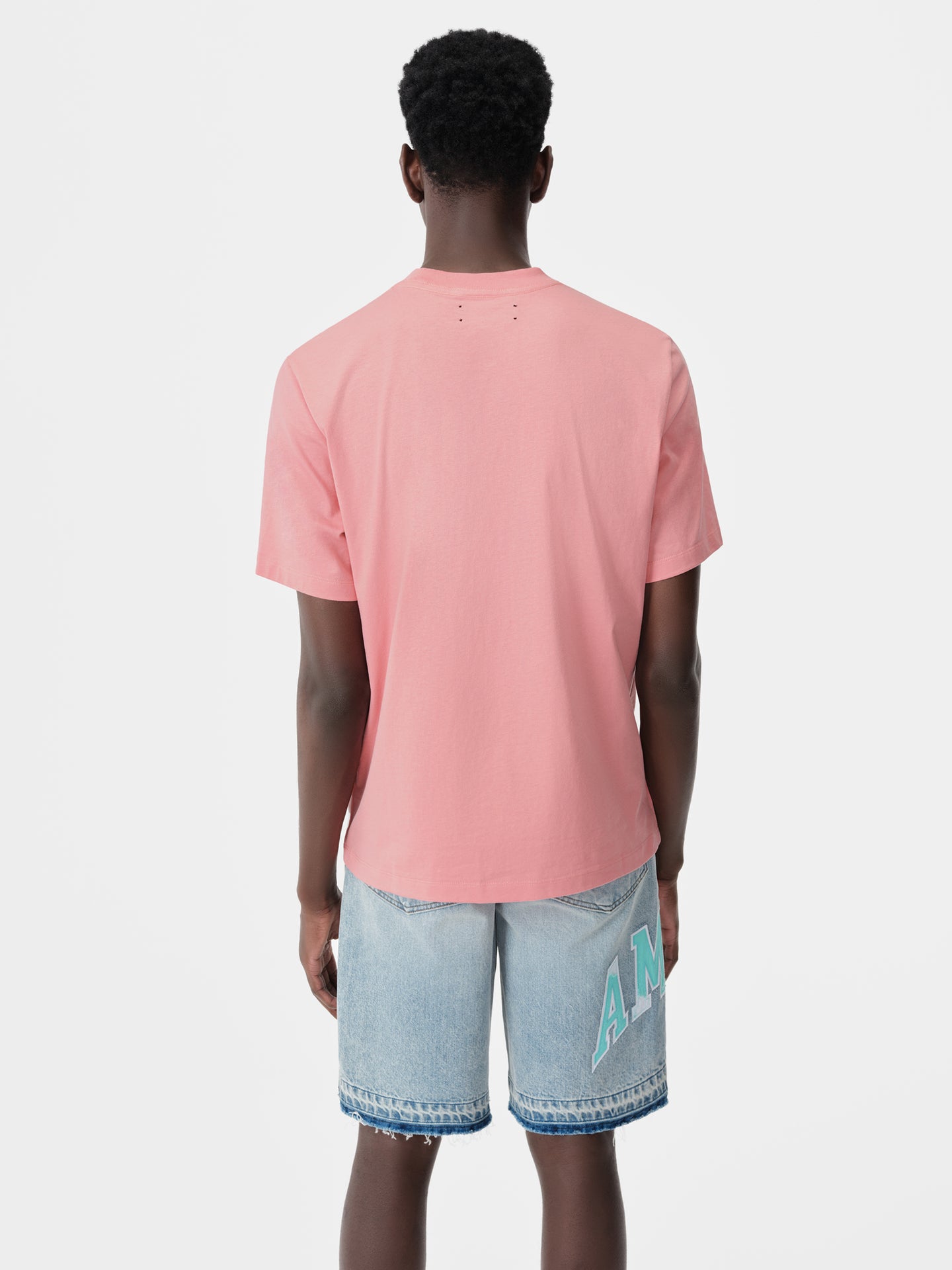 AMIRI TWISTED PALMS TEE - Flamingo Pink