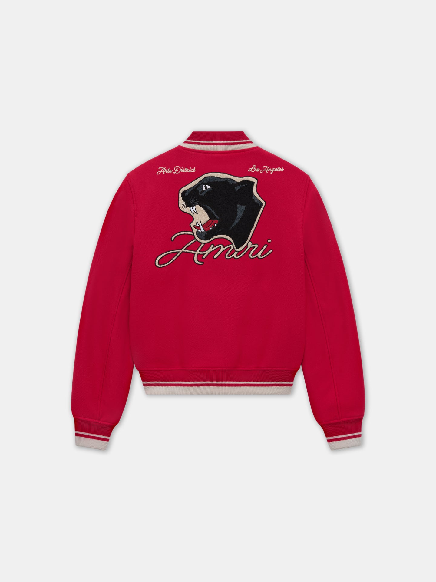 AMIRI PANTHER BOMBER - Varsity Red