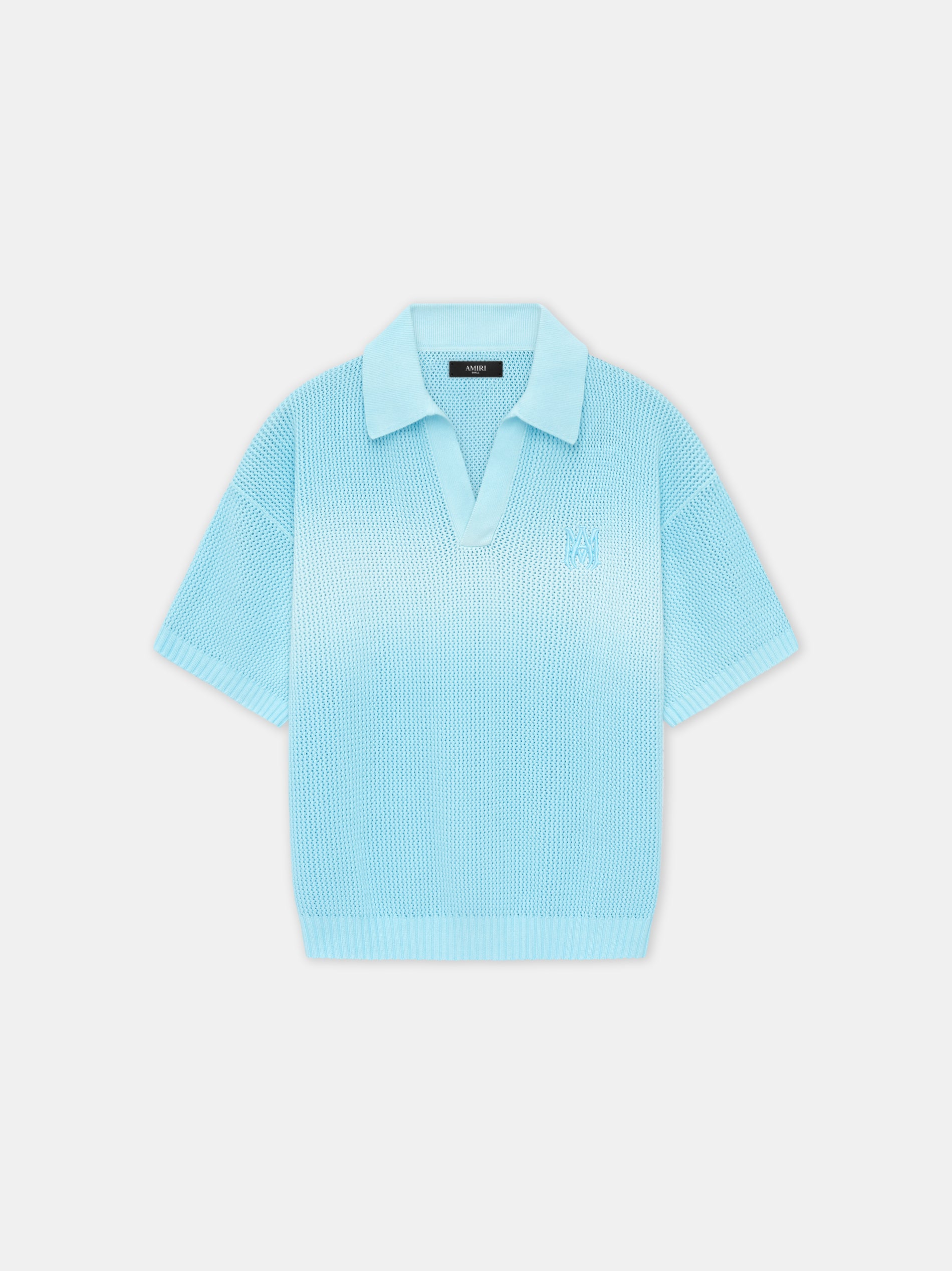 Product AMIRI SCRIPT POLO - Ice Blue featured image