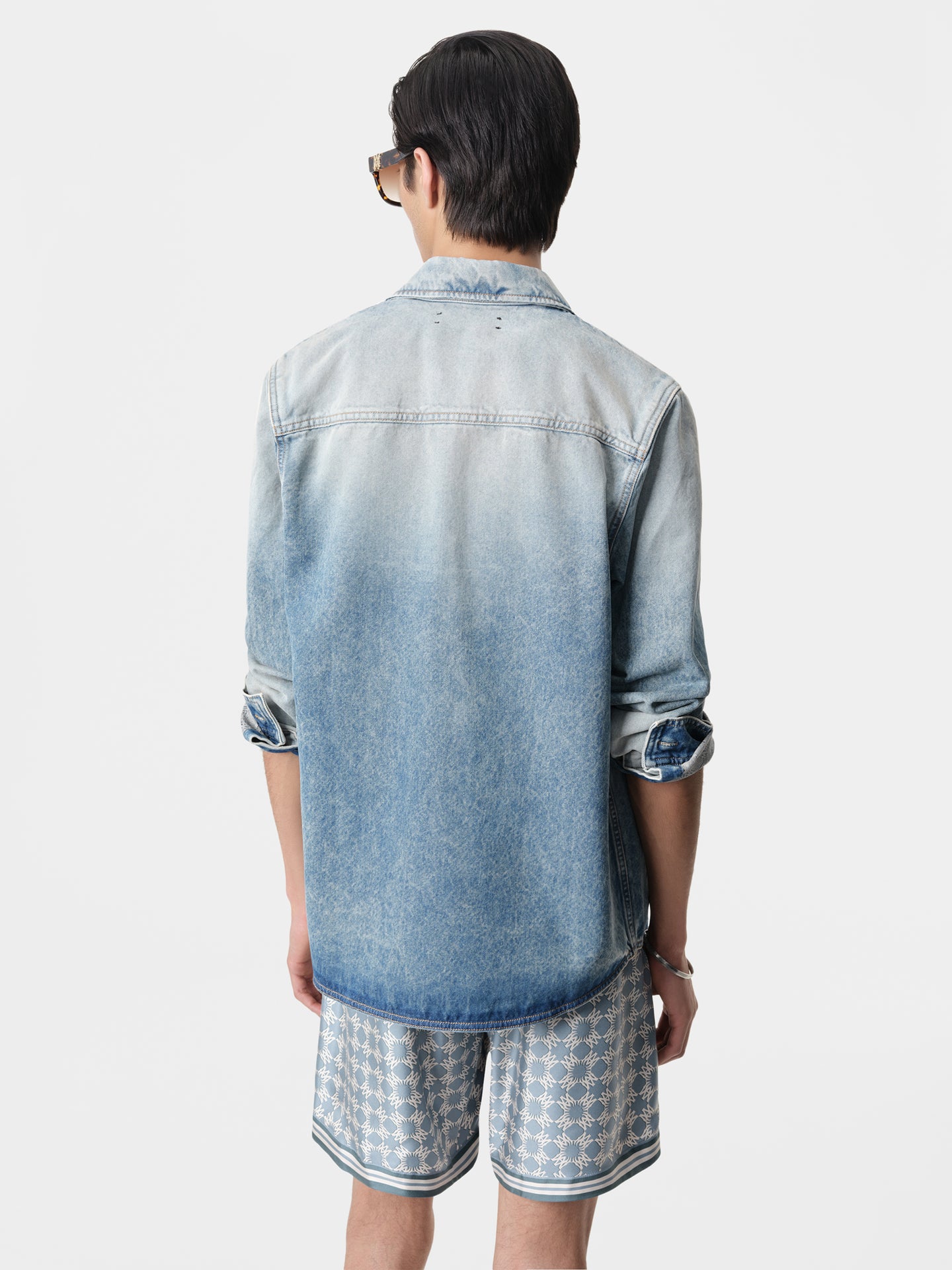 MA QUAD INTERIOR LONG SLEEVE SHIRT - Antique Indigo