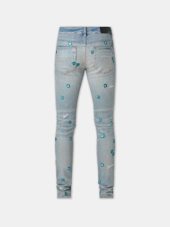 AMIRI DICE SKINNY JEAN - Clay Indigo