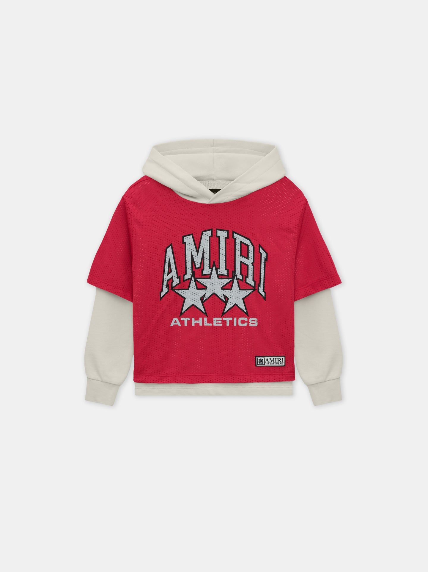 KIDS - KIDS' AMIRI STAR HOODIE - Varsity Red