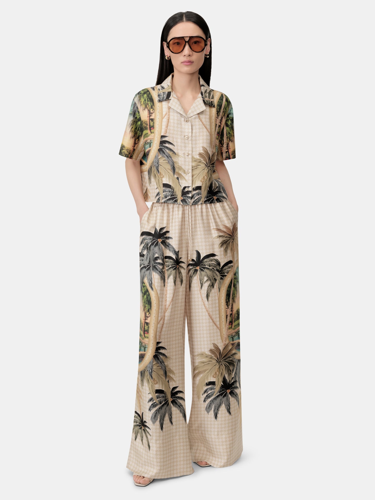 WOMEN - WOMEN'S PARADISE PRINT SHIRT - Multi - AMIRI