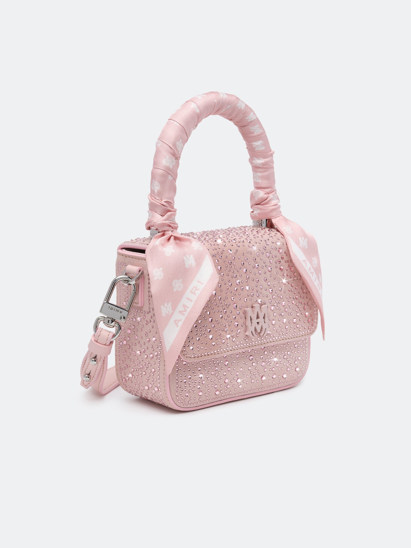 WOMEN - WOMEN'S CRYSTAL MICRO MA BAG - Pink - AMIRI