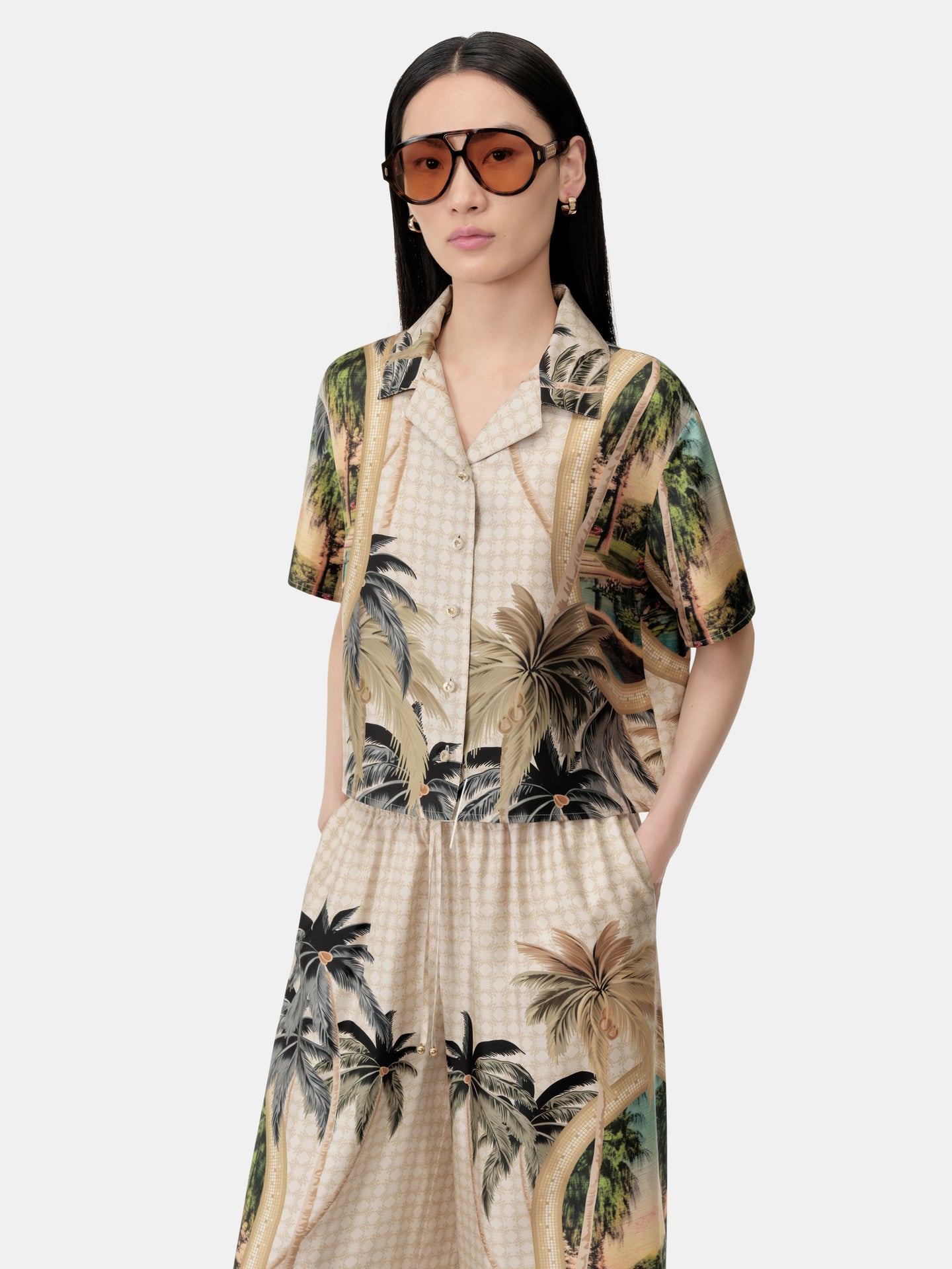 WOMEN - WOMEN'S PARADISE PRINT SHIRT - Multi - AMIRI