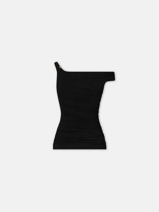 WOMEN - WOMEN'S OFF THE SHOULDER TOP - Black