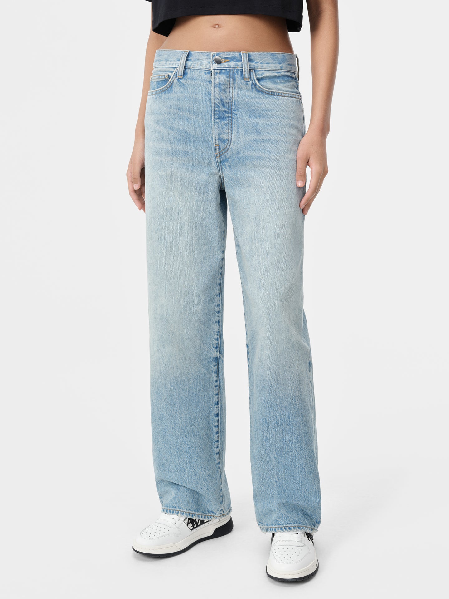 WOMEN - WOMEN'S WIDE STRAIGHT JEAN - True Blue