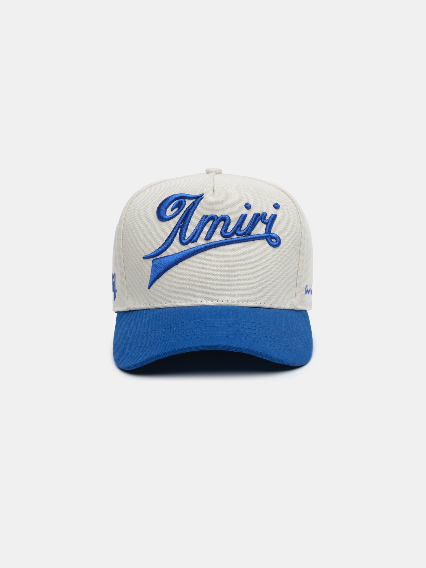 AMIRI TWO TONE CANVAS HAT - True Blue