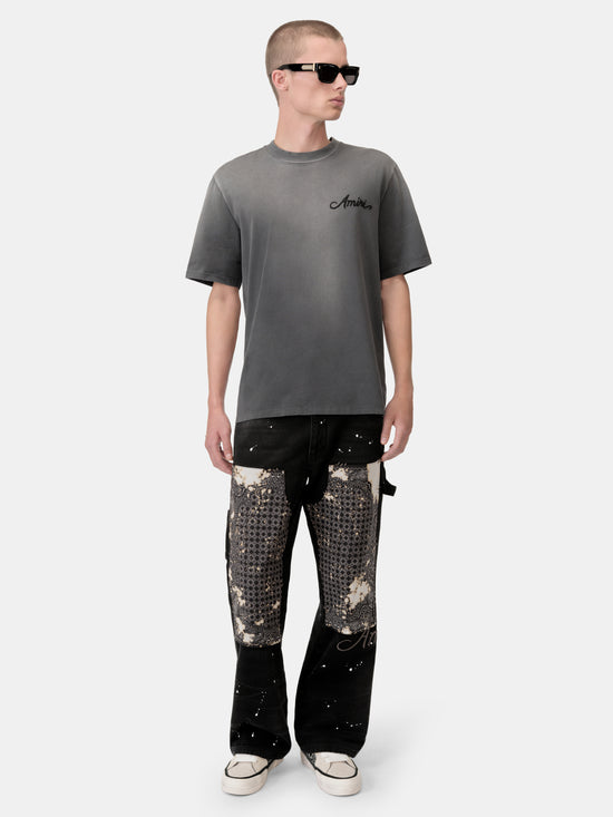 BLEACH BANDANA CARPENTER JEAN - Faded Black - AMIRI