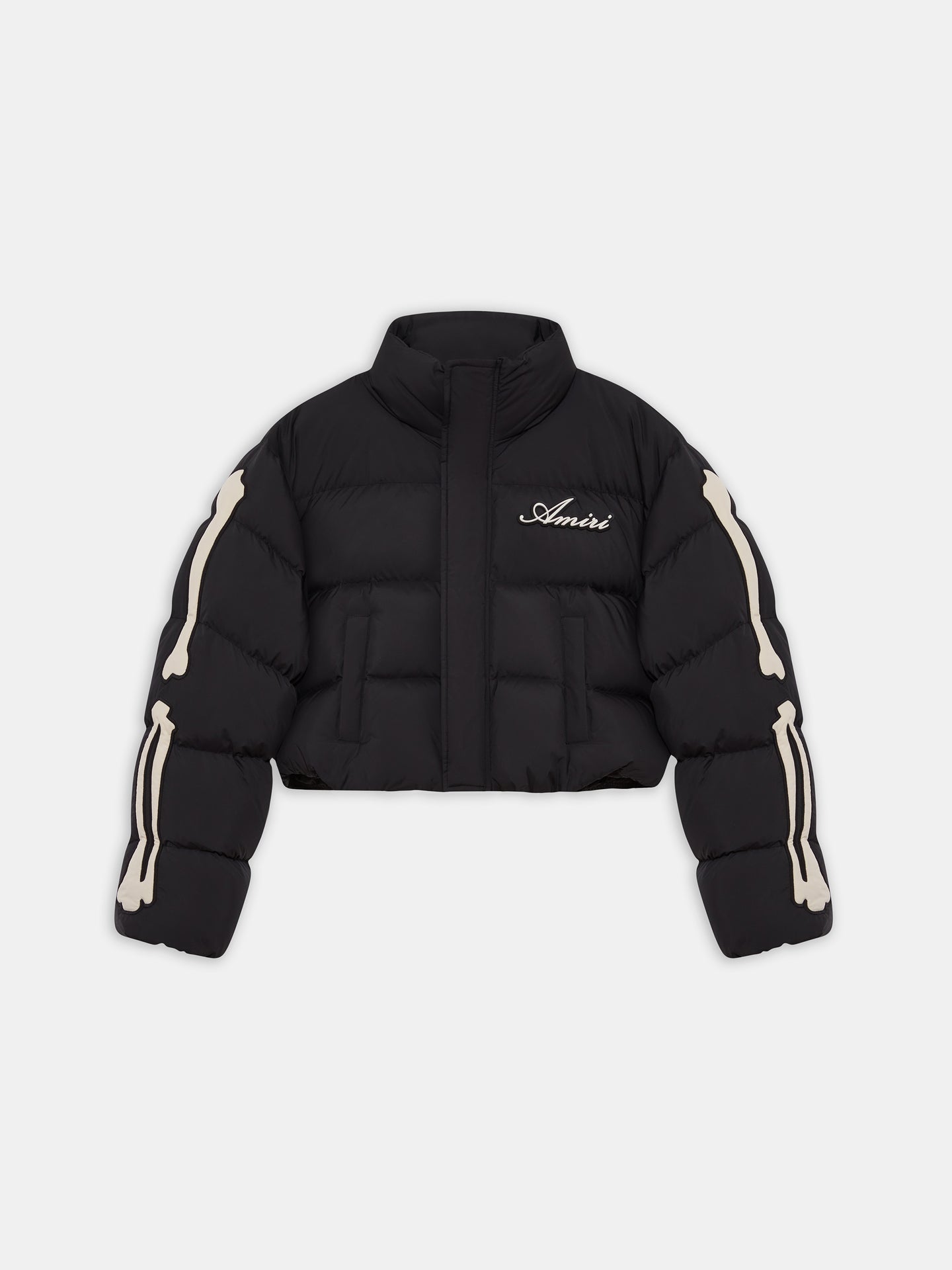 WOMEN - WOMEN'S BONES CROPPED DOWN JACKET - Black