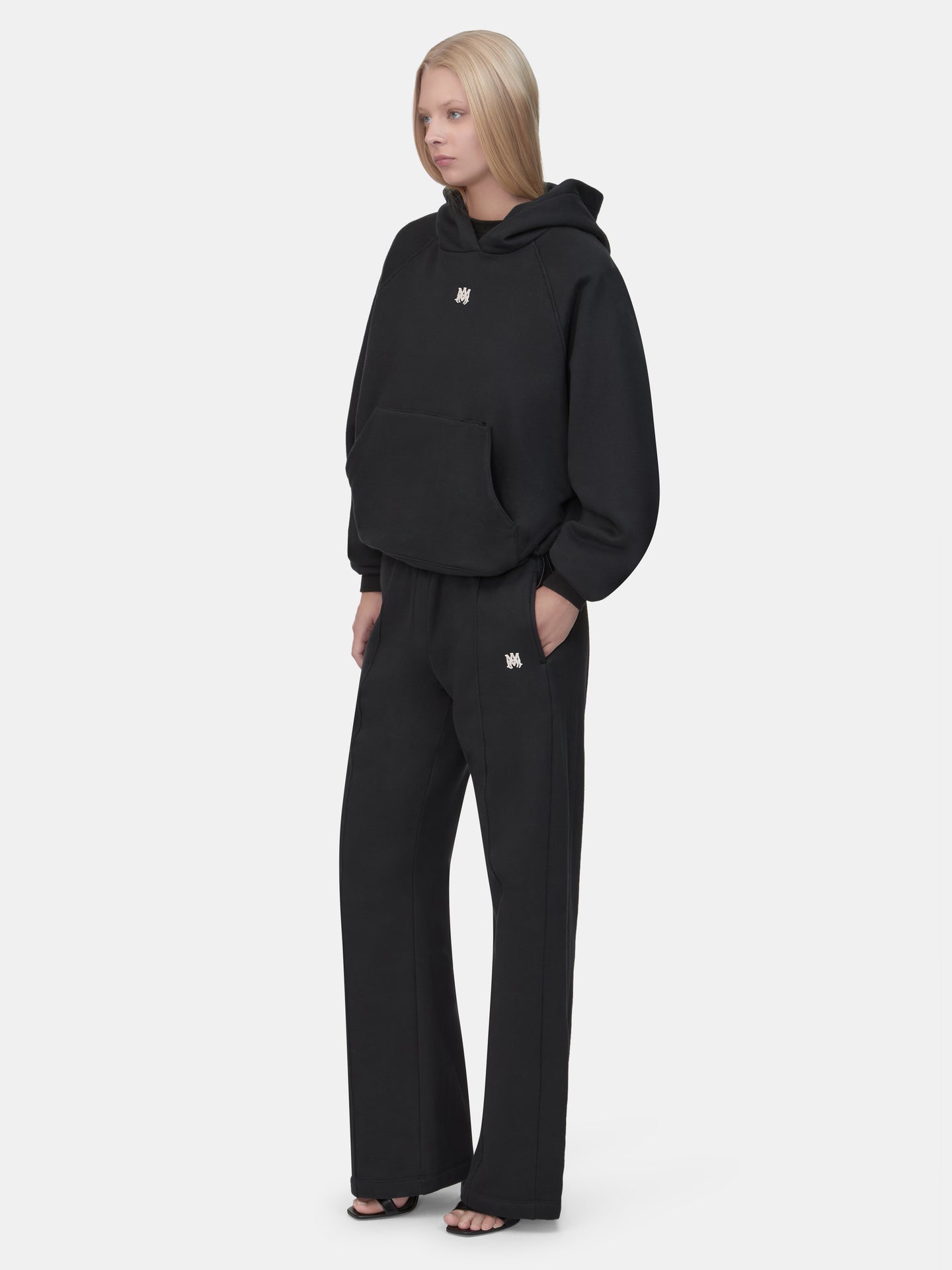 WOMEN - WOMEN'S MA DROP SHOULDER HOODIE - Black