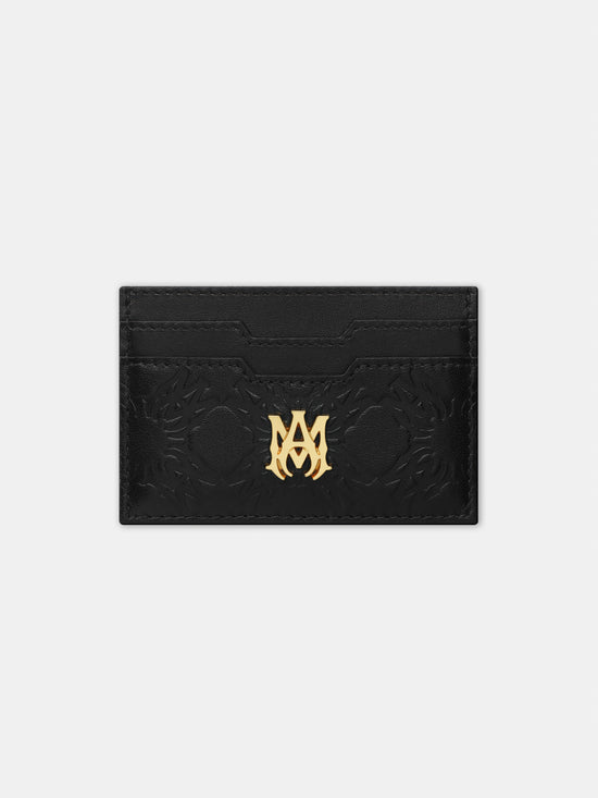 MA QUAD LEATHER CARD HOLDER - Black - AMIRI
