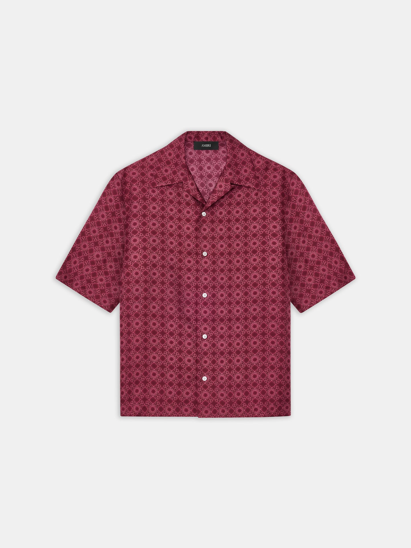 MA QUAD BOWLING SHIRT - WINE - AMIRI