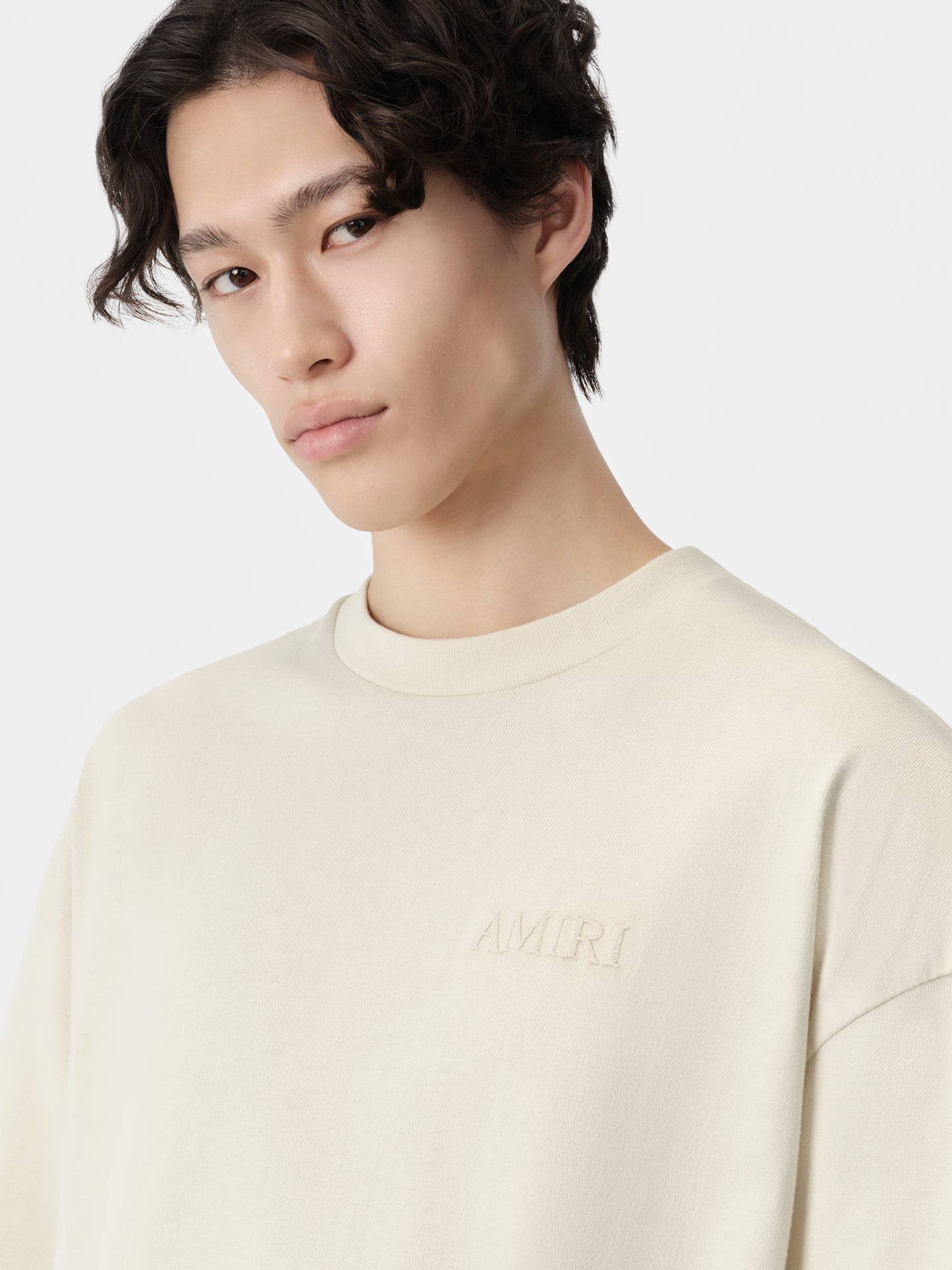 AMIRI OVERSIZED TEE - Birch