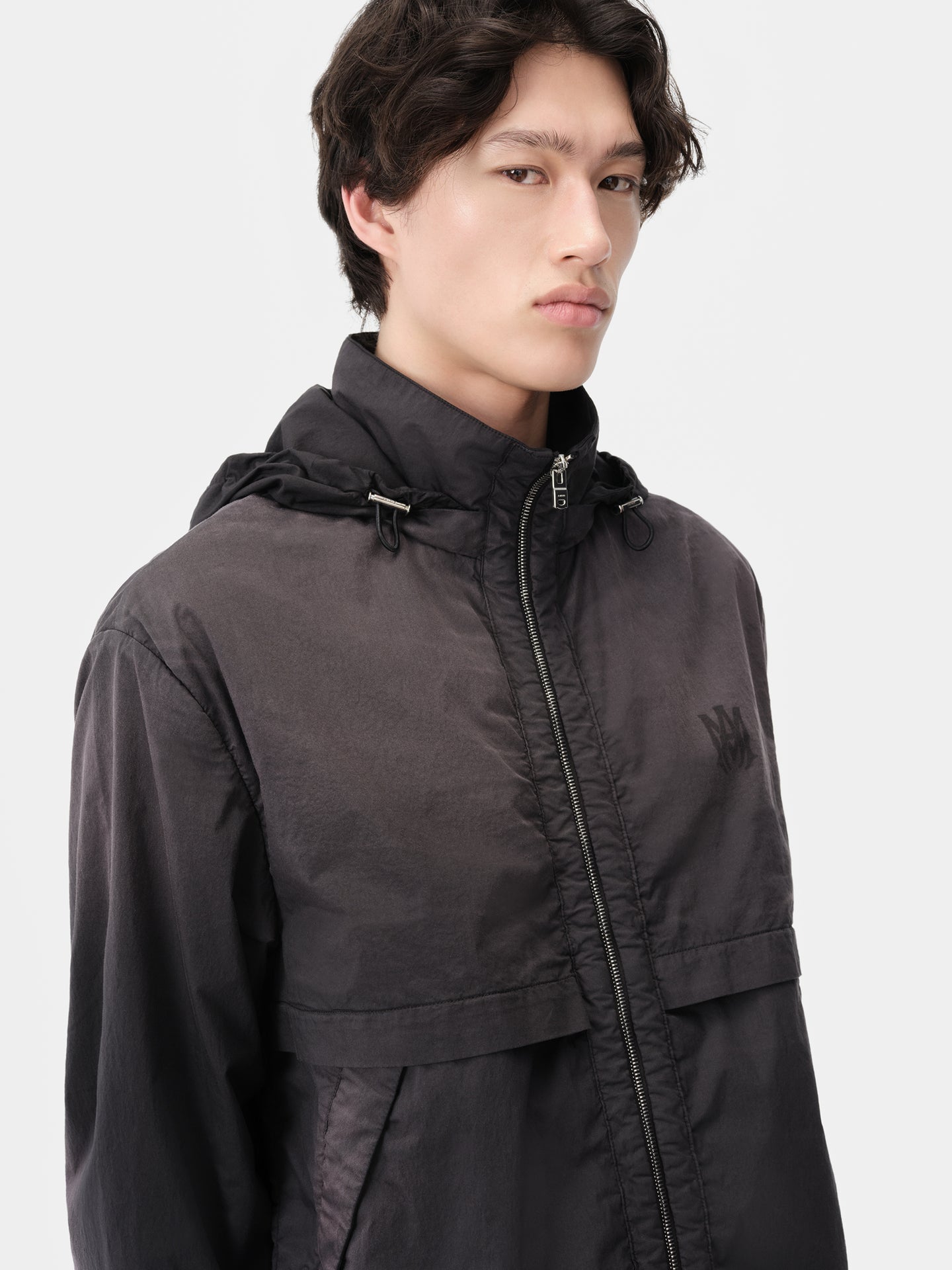 SUNFADED MA WINDBREAKER - BLACK