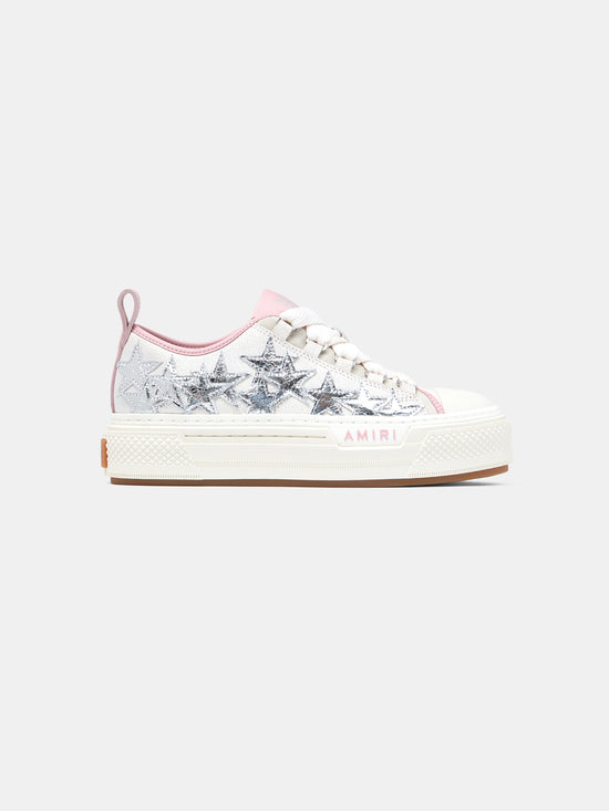 WOMEN - WOMEN'S METALLIC STARS COURT LOW - Pink