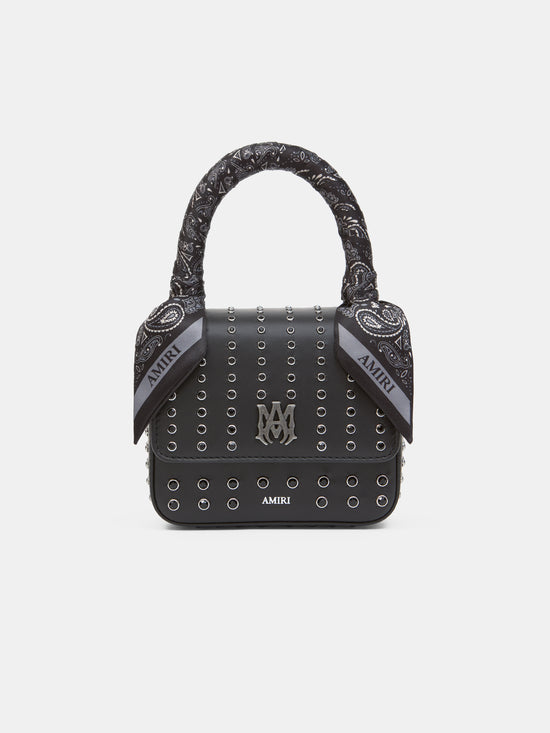 WOMEN - WOMEN'S MICRO MA STUD BAG - Black - AMIRI