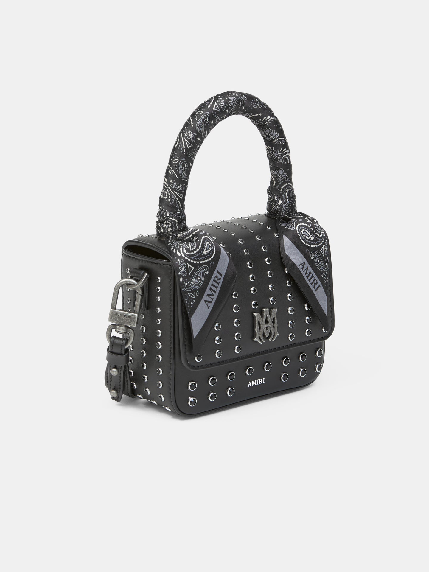 WOMEN - WOMEN'S MICRO MA STUD BAG - Black - AMIRI