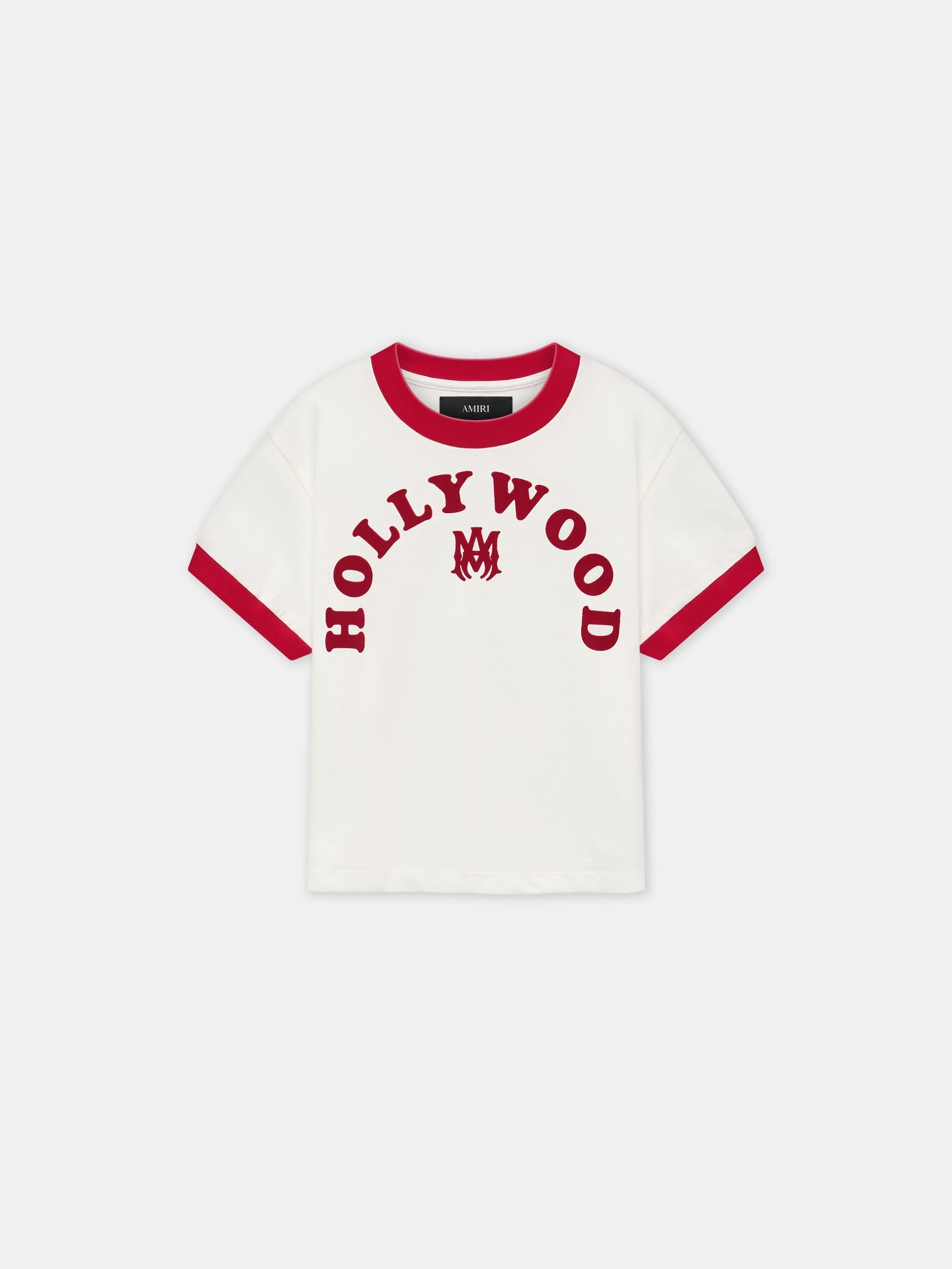 KIDS - KIDS' HOLLYWOOD RINGER TEE - Ivory - AMIRI