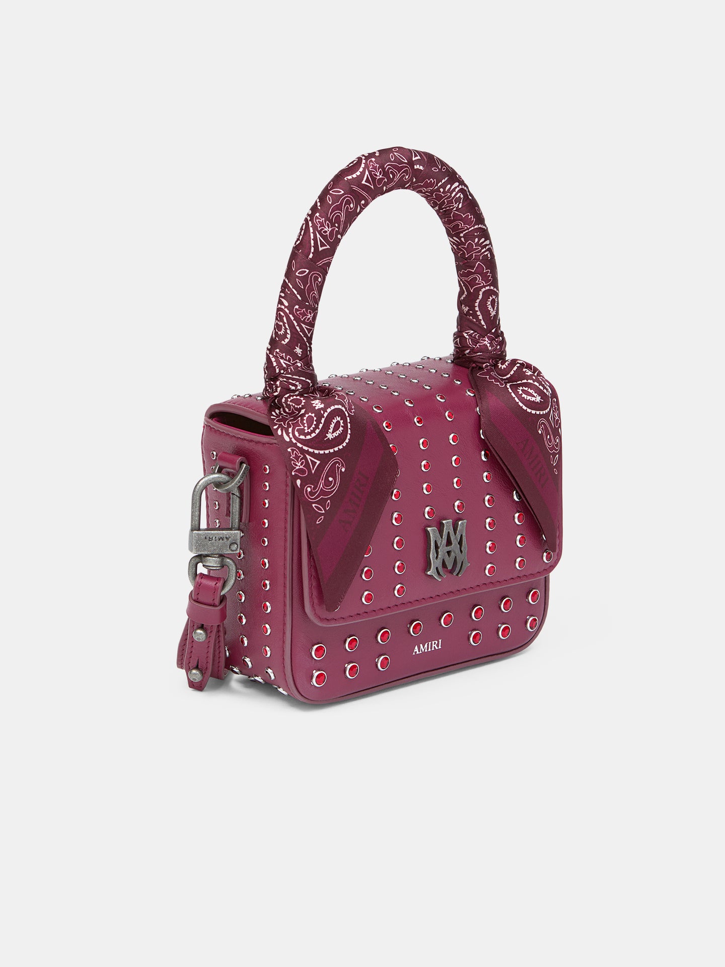WOMEN - WOMEN'S MICRO MA STUD BAG - Aged Port - AMIRI