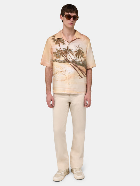 STRAIGHT FLARE JEAN - Ecru - AMIRI