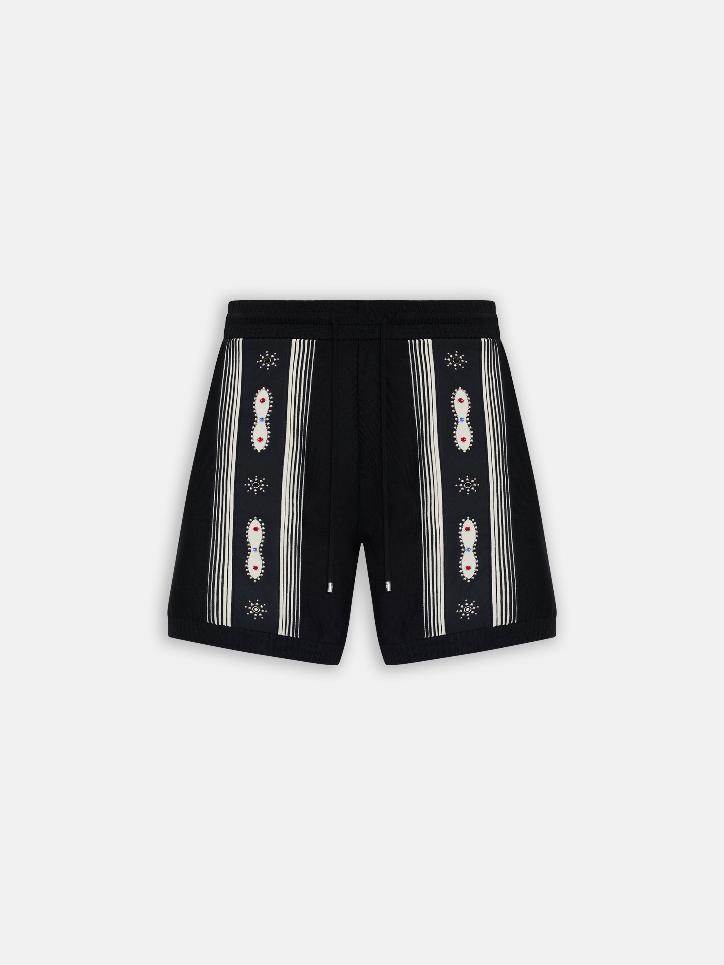 Product STUD STRIPE SHORT - Black featured image