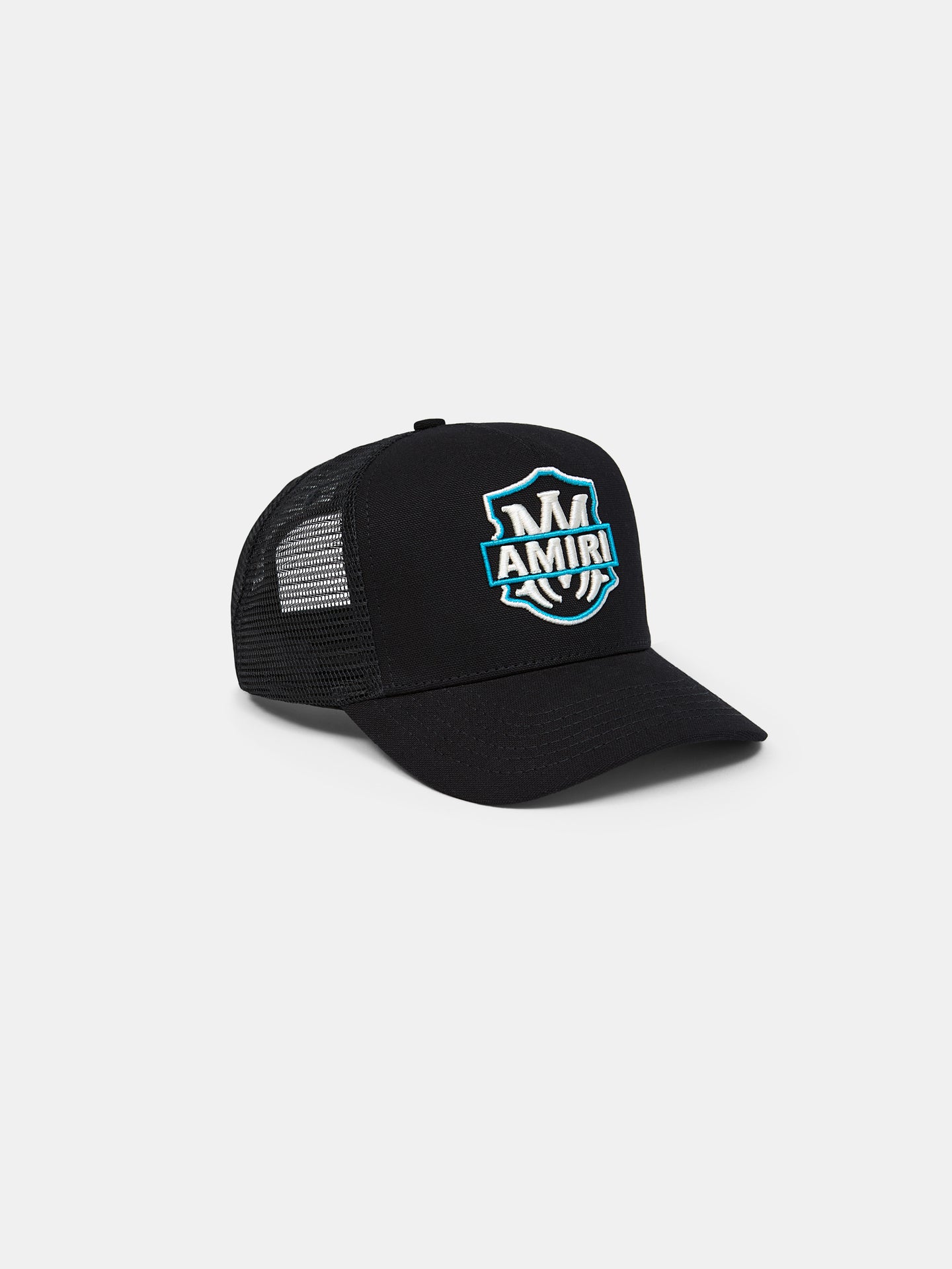 MA EMBLEM TRUCKER HAT - Black - AMIRI