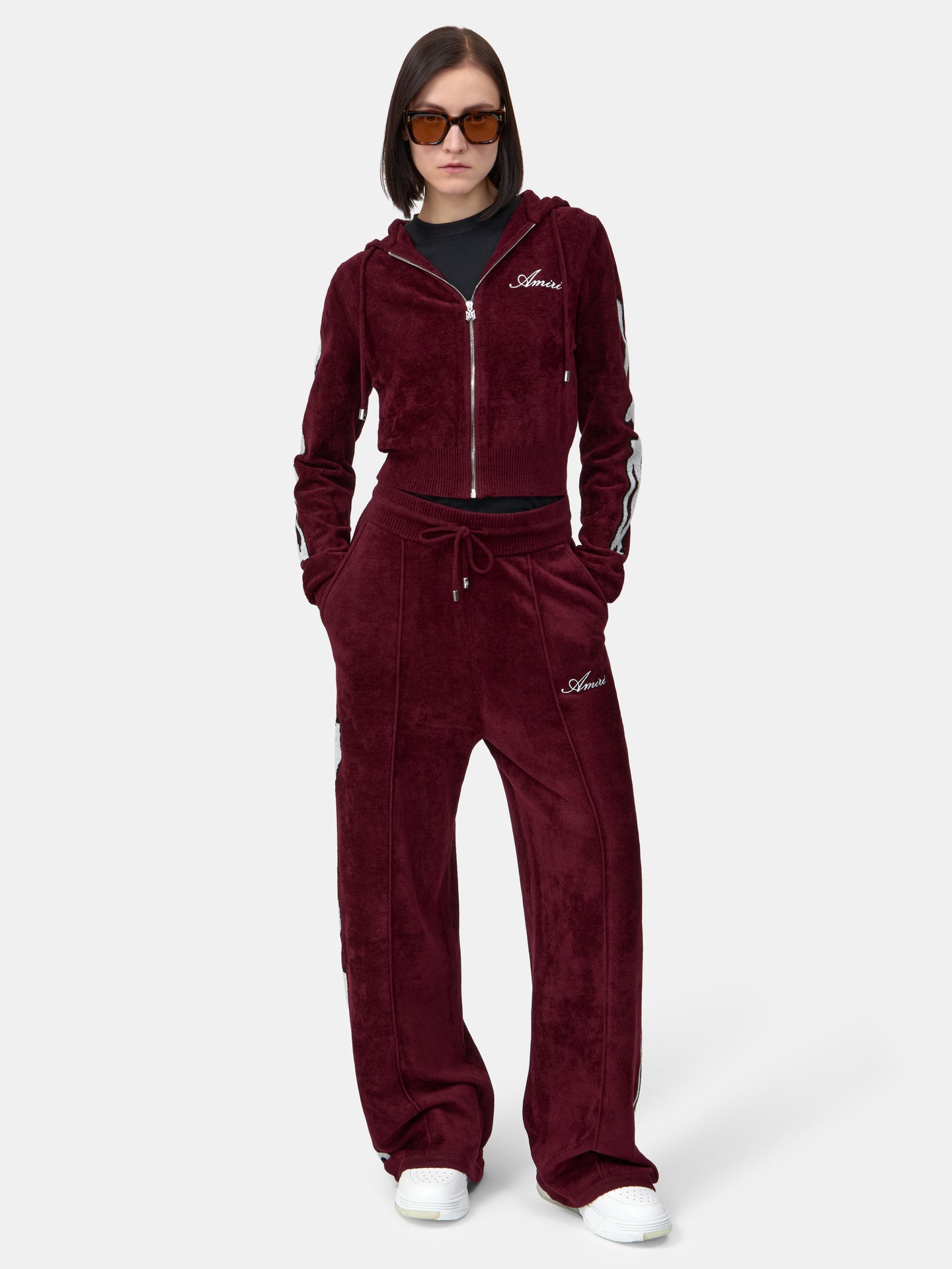 WOMEN - WOMEN'S BONES SWEATPANT - Aged Port - AMIRI
